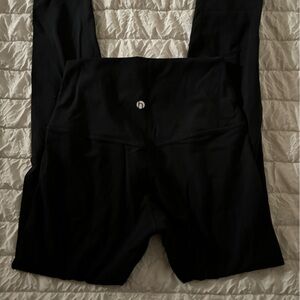 Black tummy, tuck, yoga pants